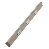 Task Lighting 30" 20 amp 120 volt Satin Nickel 2 Single Pole Switch/Receptacle Combination Power Strip